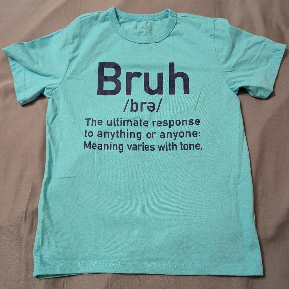 4 For $12 Bundle - The Children's Place Bruh Short-Sleeve Tee 7/8